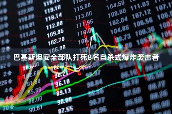 巴基斯坦安全部队打死8名自杀式爆炸袭击者